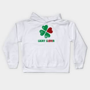 LUCKY cLOVEr Kids Hoodie